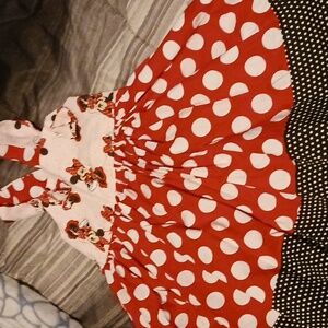 💥Minnie mouse dress size 3/4 toddler